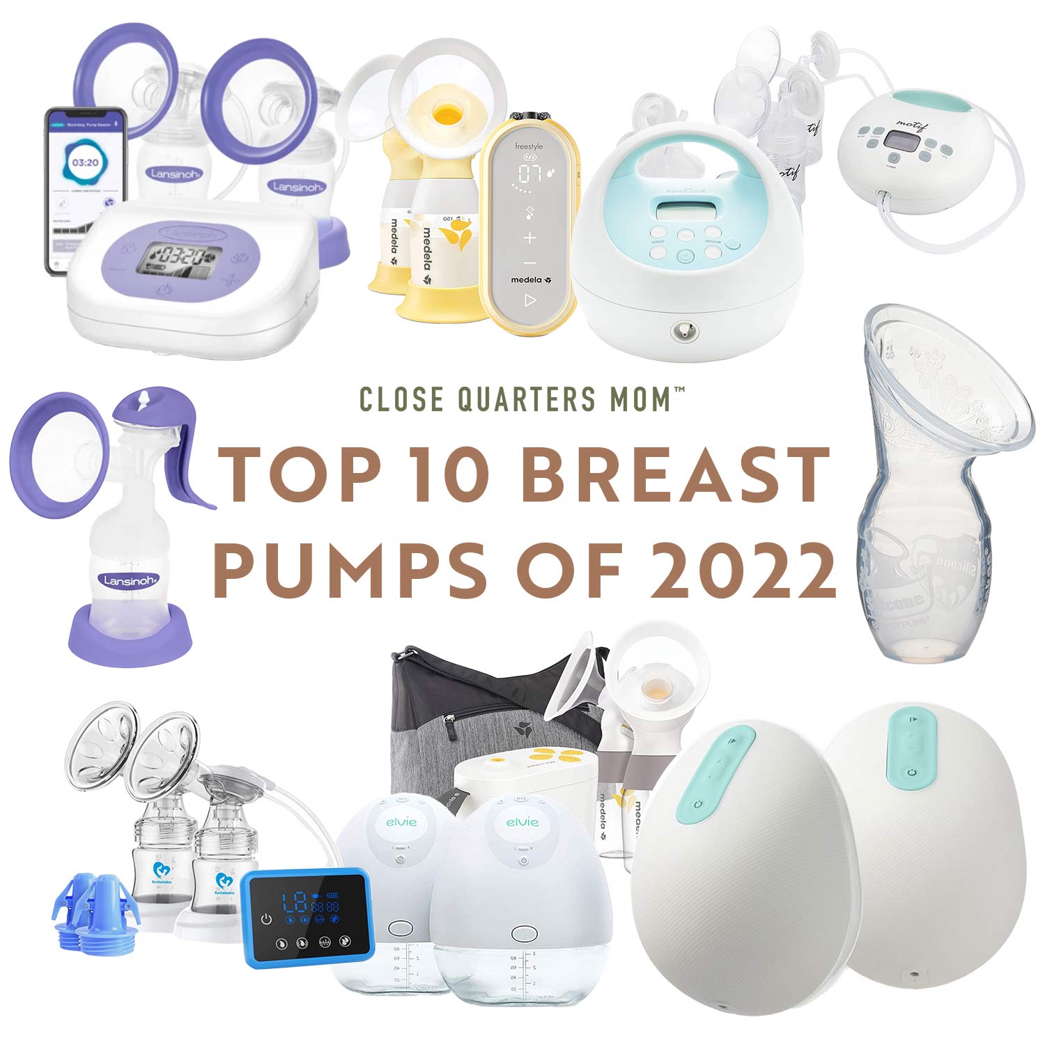 top 10 breast pumps of 2022