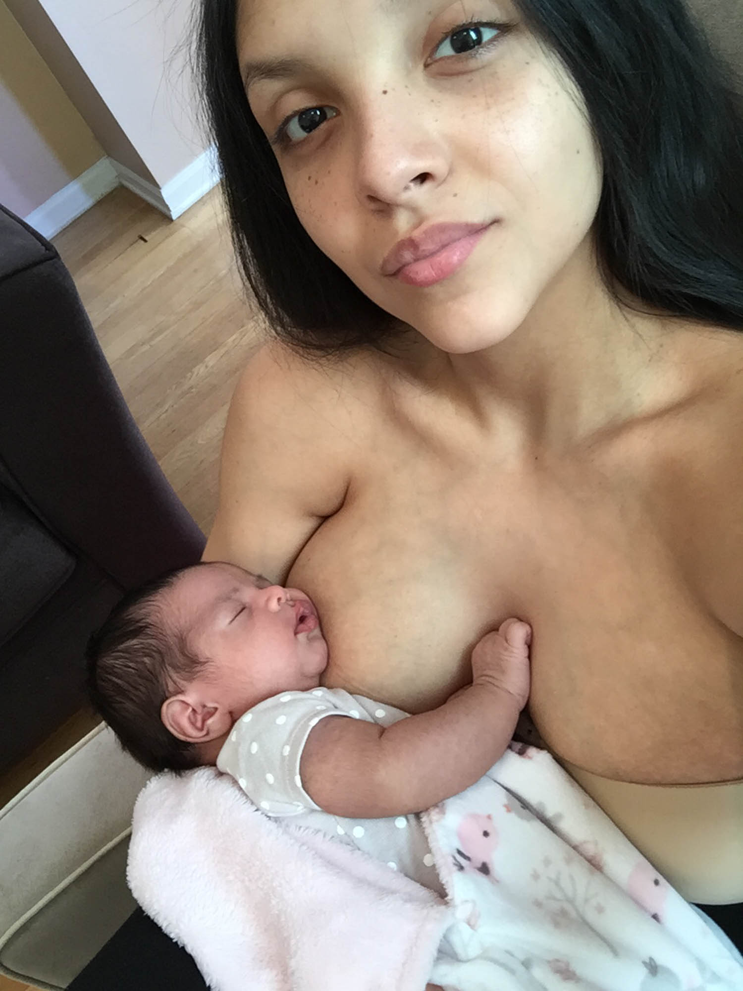 breastfed baby
