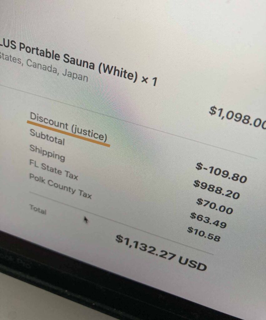 discount code